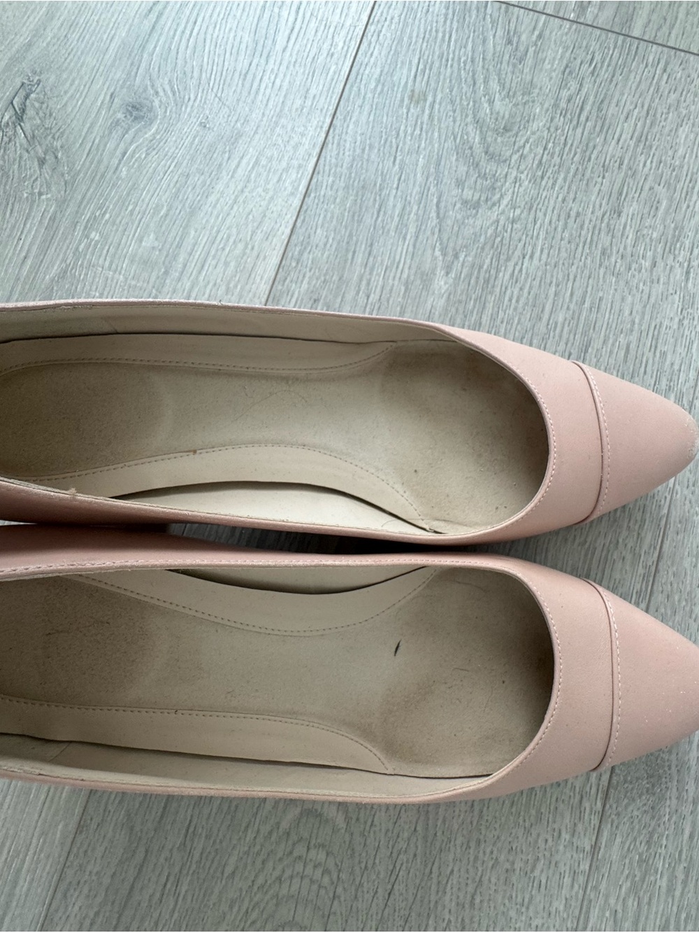 Cole Haan Pointed Toe healed shoe in Blush